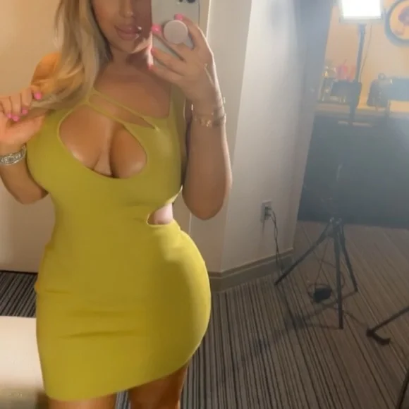 Dresses | Sexy Lime Green Going Out Dress | Poshmark